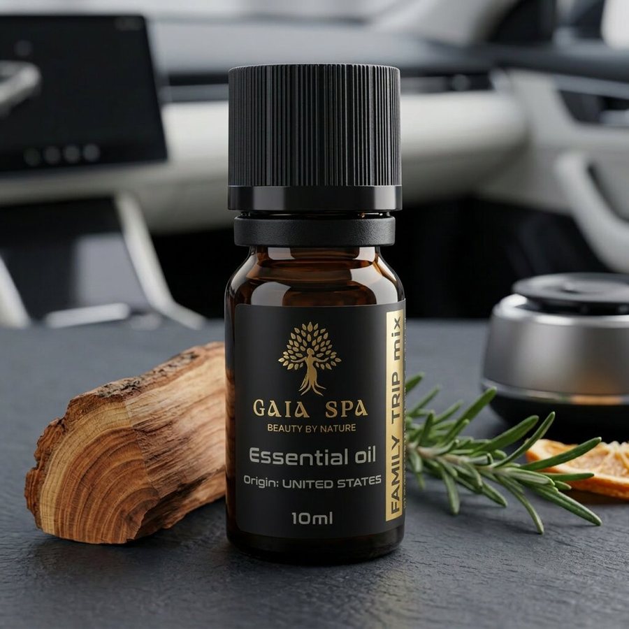 Aromaterapijska mješavina za automobil Obiteljski izlet (FAMILY TRIP) GAIA SPA 10 ml