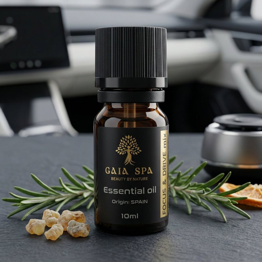 Aromaterapijska mješavina za automobil Koncentracija (FOCUS & DRIVE) GAIA SPA 10 ml