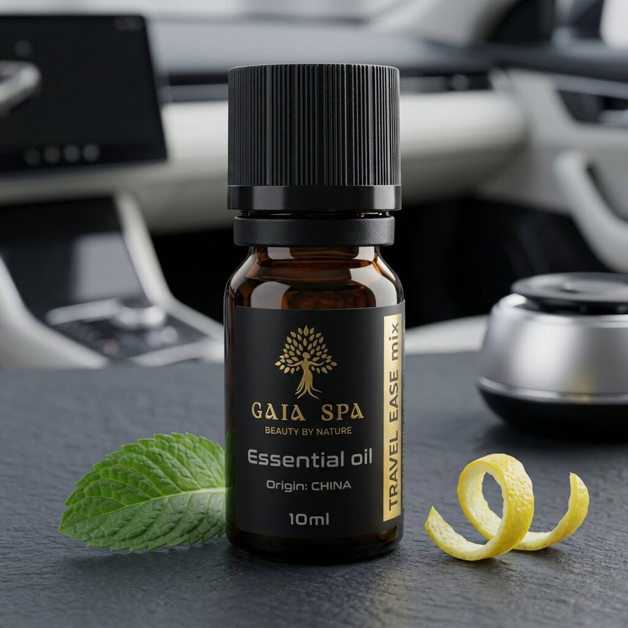 Aromaterapijska mješavina za automobil Opuštena vožnja (TRAVEL EASE) GAIA SPA 10 ml