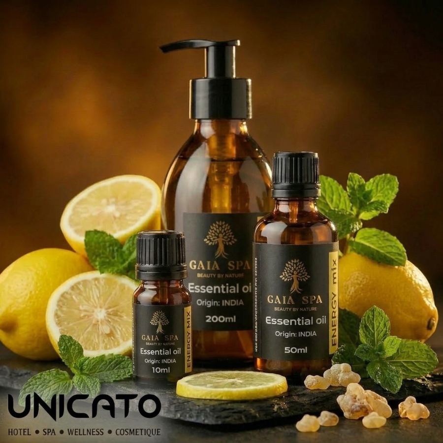 Mješavina eteričnih ulja Energija GAIA SPA 10 ml, 50 ml i 200 ml