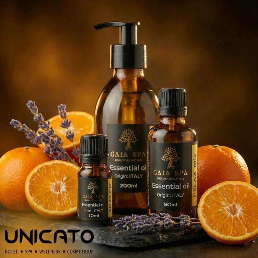 Mješavina eteričnih ulja Relax GAIA SPA 10 ml, 50 ml i 200 ml