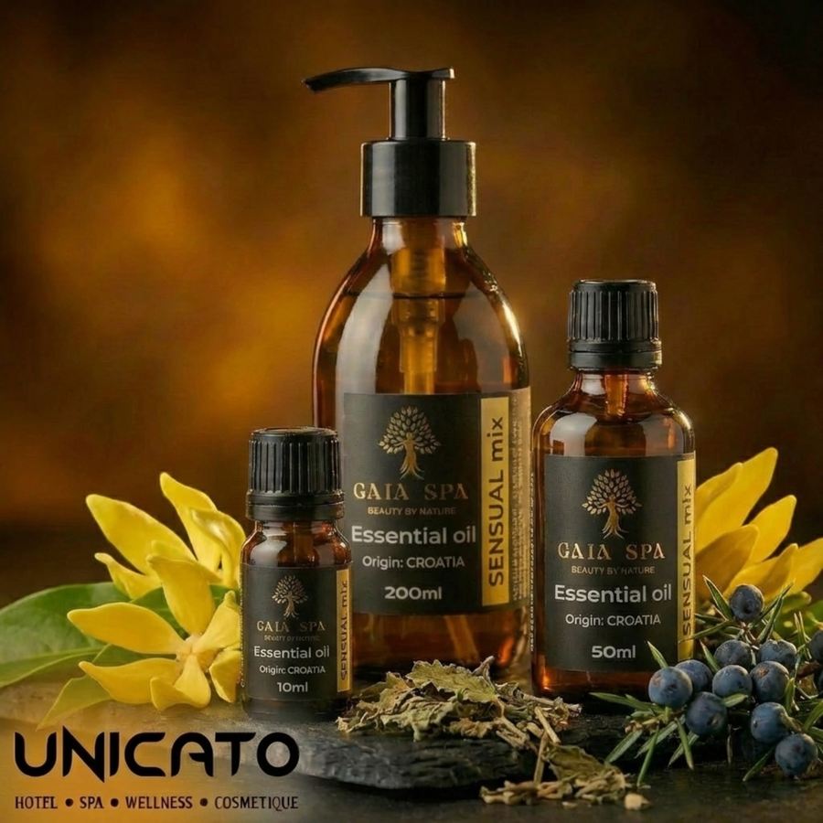 Mješavina eteričnih ulja Senzualnost GAIA SPA 10 ml, 50 ml i 200 ml