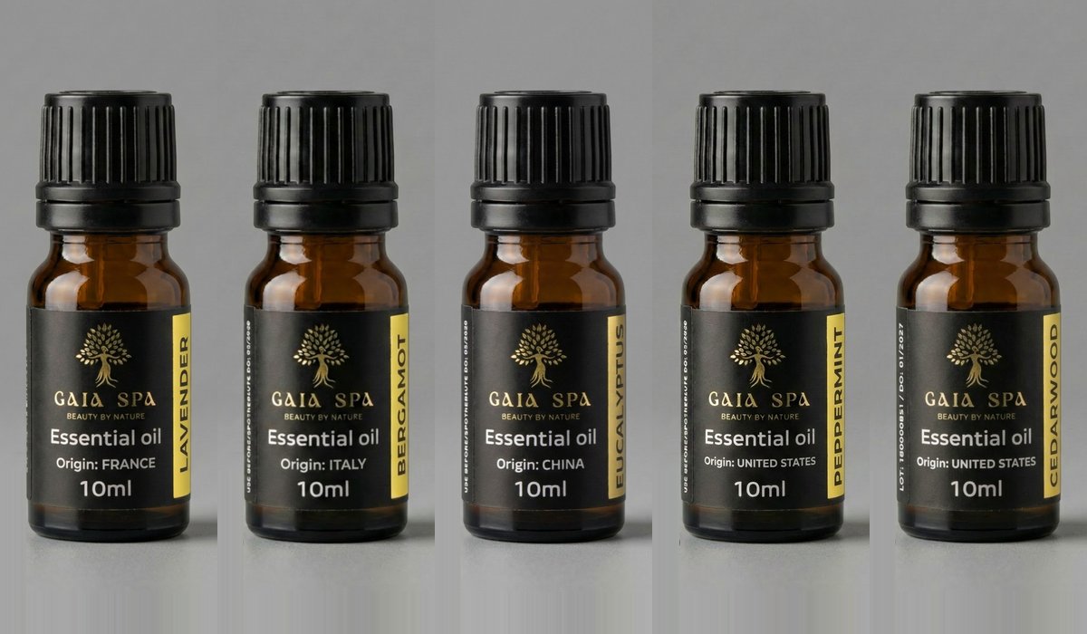 Oli essenziali GAIA SPA da 10 ml