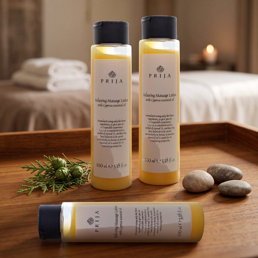 PRIJA relaxáló masszázskrém, 100 ml-es flakon