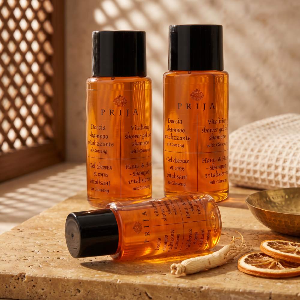 Gel de duș și șampon PRIJA flaconaș 40 ml