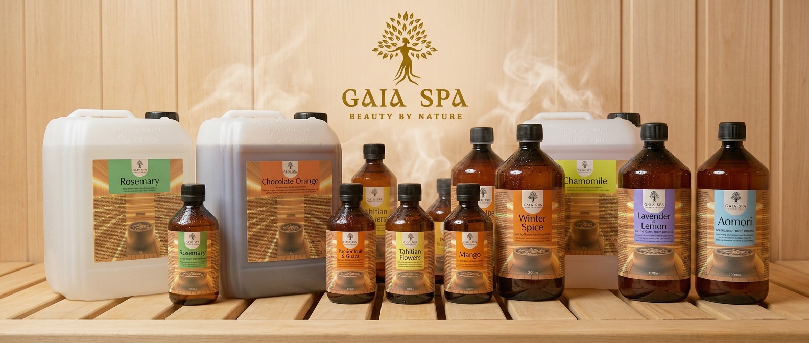 Saunové esencie GAIA SPA - Beauty by Nature