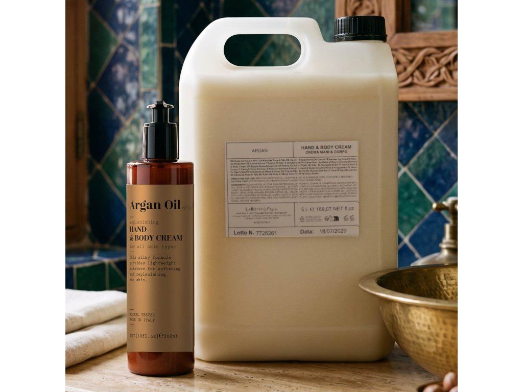 Krém na ruce a tělo ARGAN OIL extract 5 l
